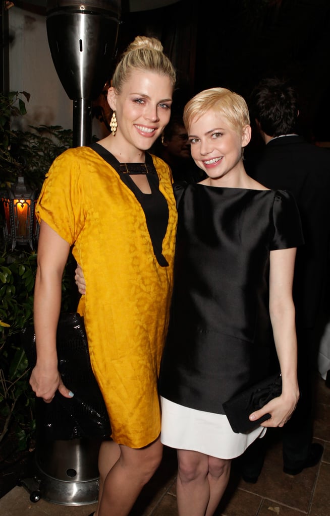 Busy Philipps and Michelle Williams at the Chateau Marmont (2011)