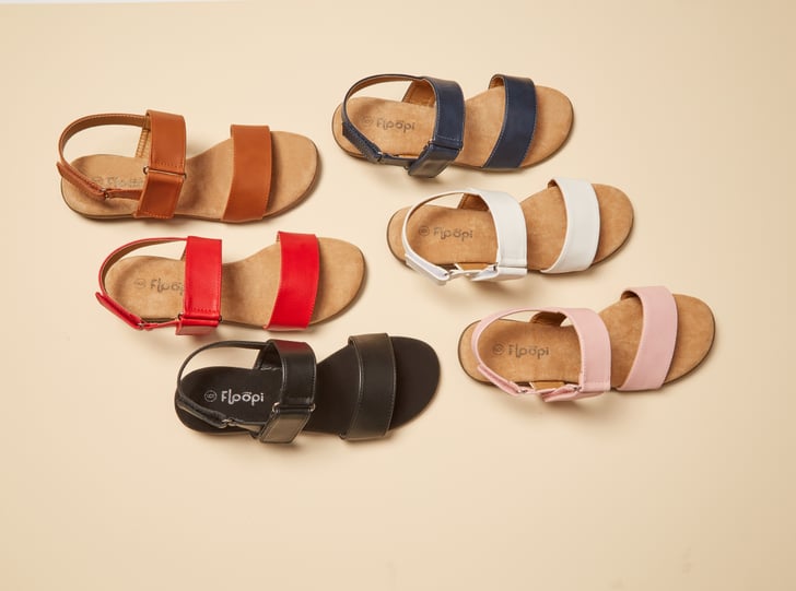 open toe velcro casual casual sandals