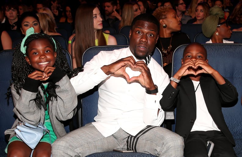 Kevin Hart and His Kids, Heaven and Hendrix, Getting Cute