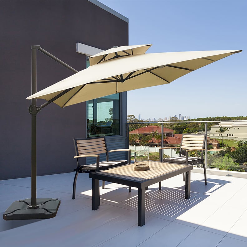 A Large Umbrella: Fazeley Rectangular Cantilever Umbrella