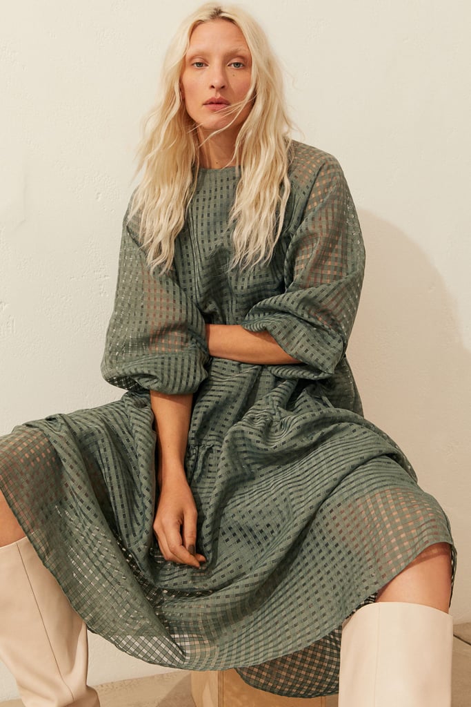Jacquardweave Dress Best New Clothes From H&M October 2020