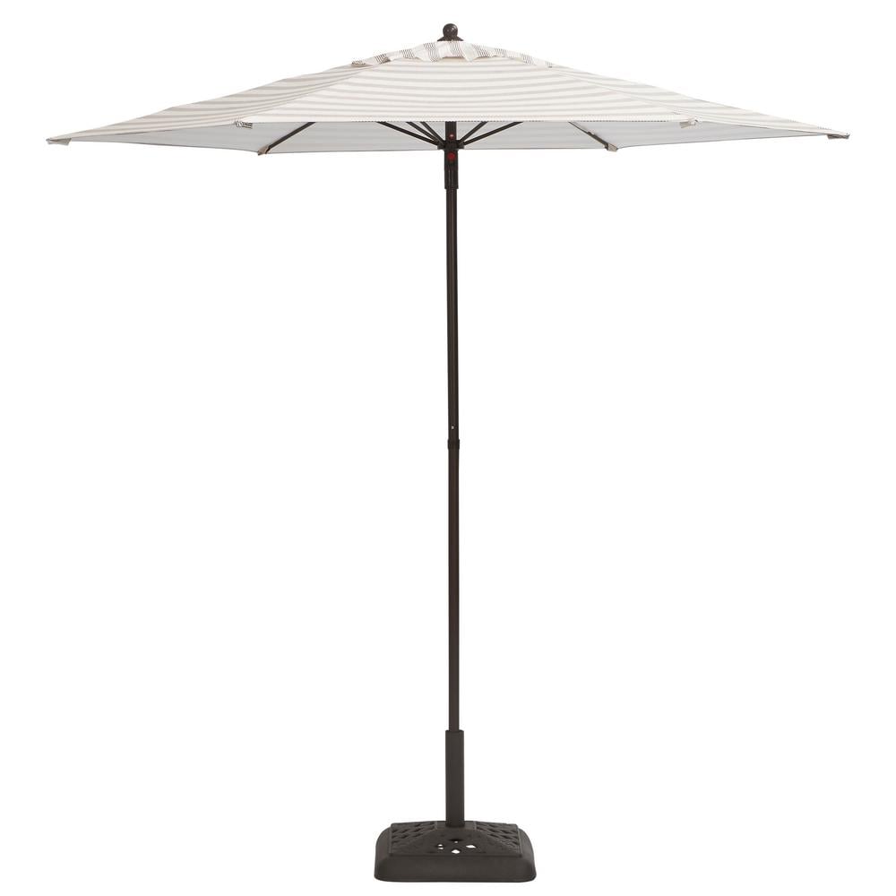 This 7.5' Steel Push-Up Patio Umbrella in Stripe ($19, originally $39) is a must have for bringing a bit of shade to your backyard.
