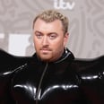 Sam Smith Arrives at the 2023 Brits in an Inflatable Latex Jumpsuit