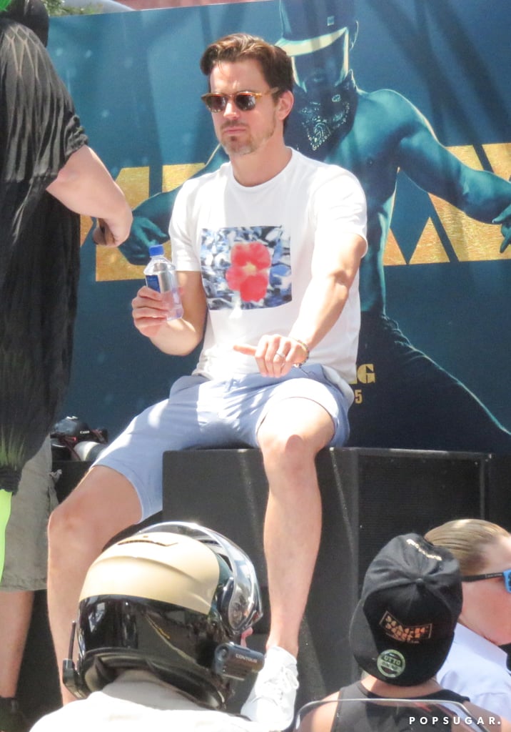 Channing Tatum at LA Gay Pride Parade 2015
