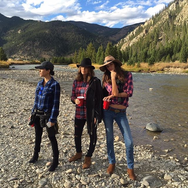 Kourtney Kardashian Montana Trip 2015 | Pictures