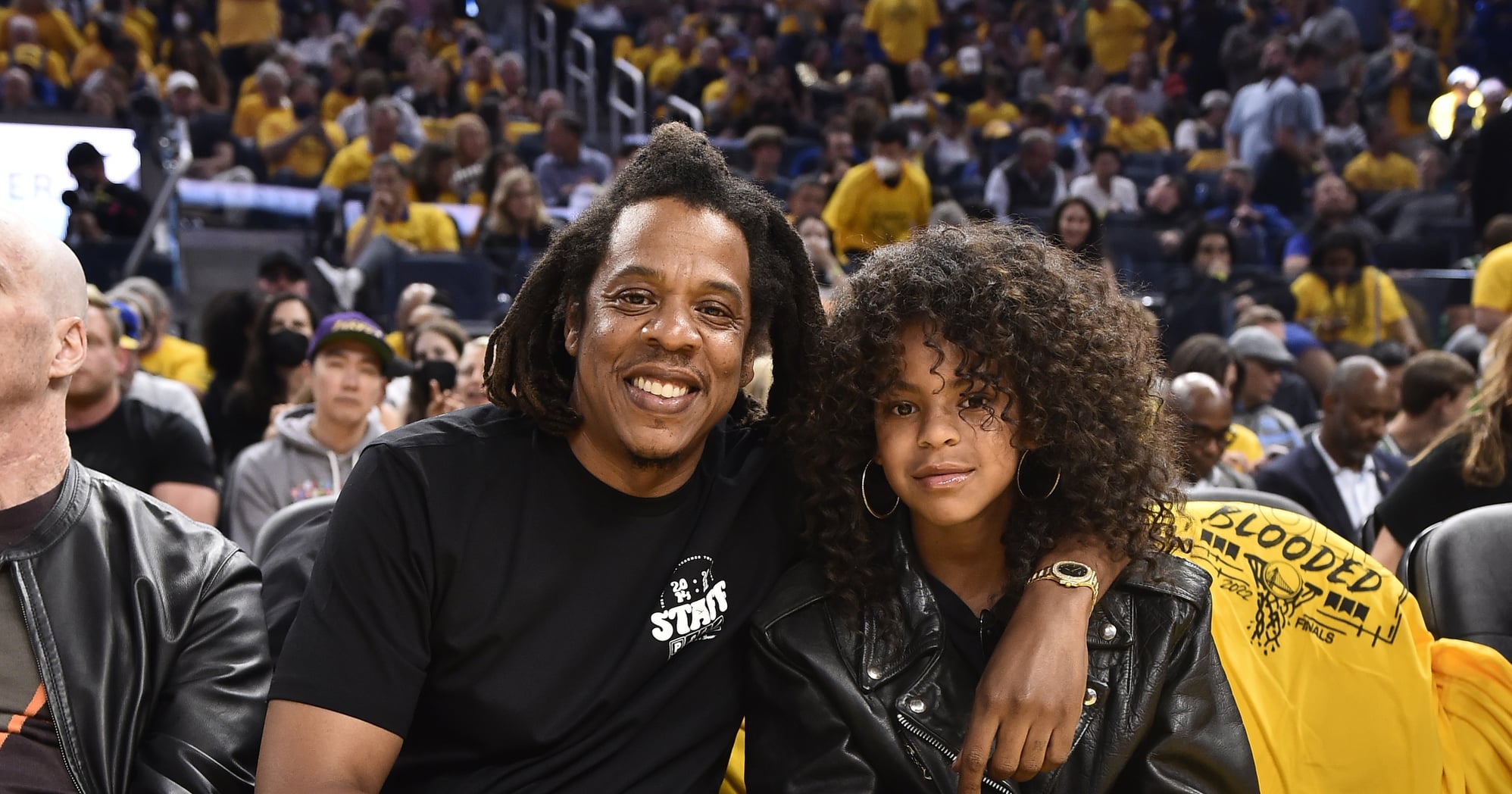 Blue Ivy Carter Looks JUST Like Beyoncé At Super Bowl LVII w/ Dad