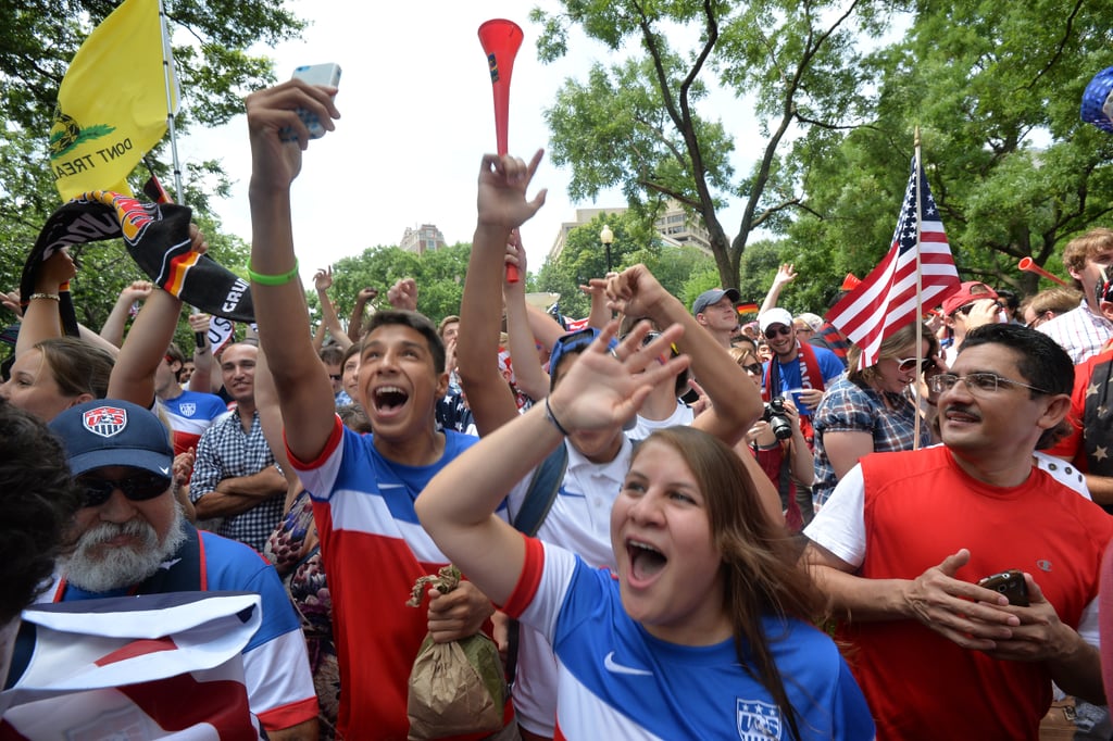 Fan Photos For the USA vs. Germany 2014 World Cup Game