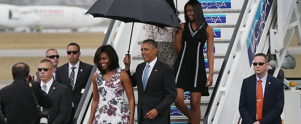 Michelle Obama's Carolina Herrera Dress in Cuba March 2016