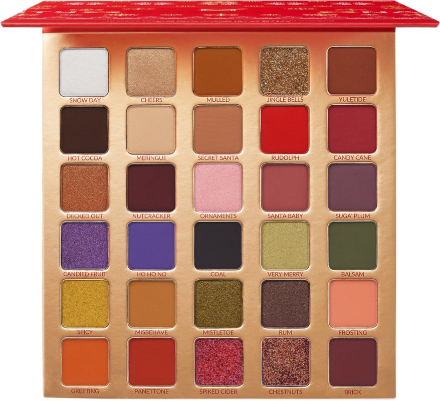 BH Cosmetics Naughty — 30 Color Shadow Palette Best Holiday Makeup