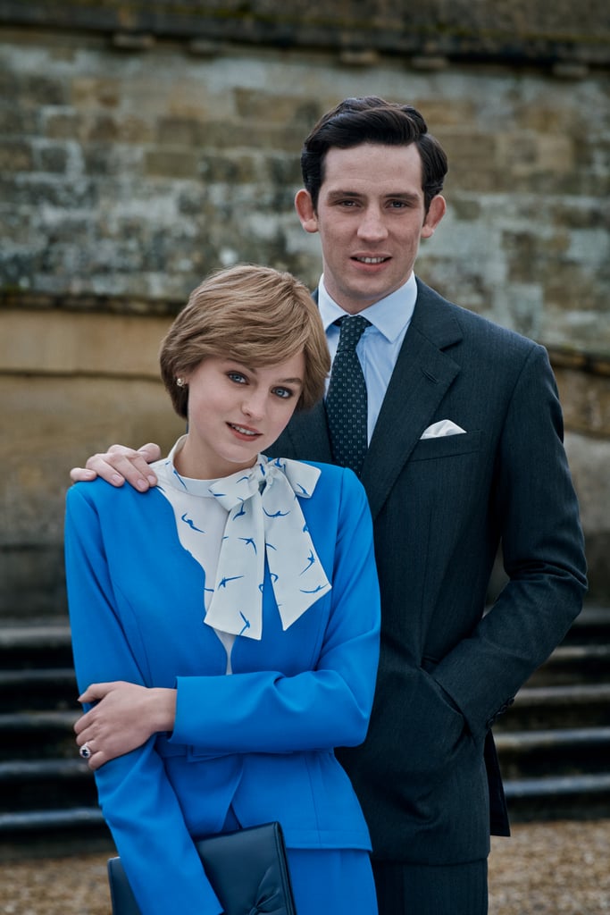 Princess Diana's Engagement Outfit on The Crown