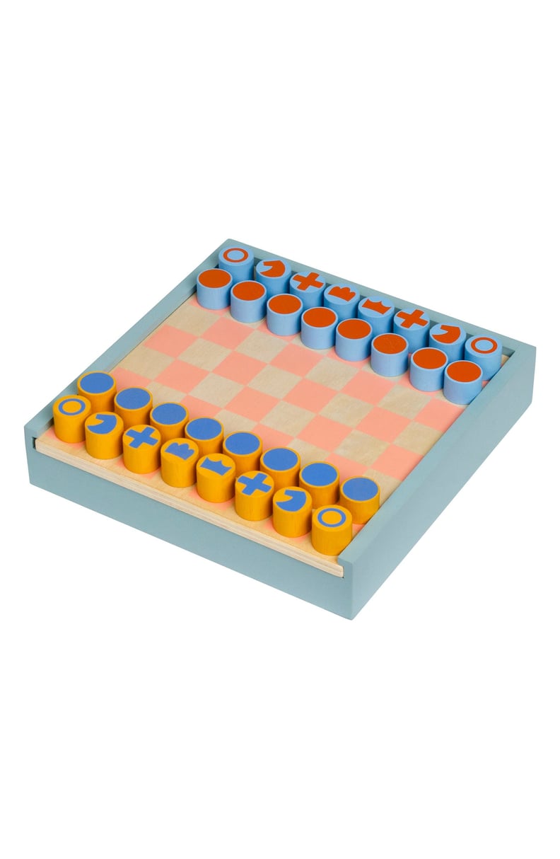 MoMA Design Store Two-in-One Chess & Checkers Set