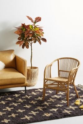 design made of durable rattan reeds