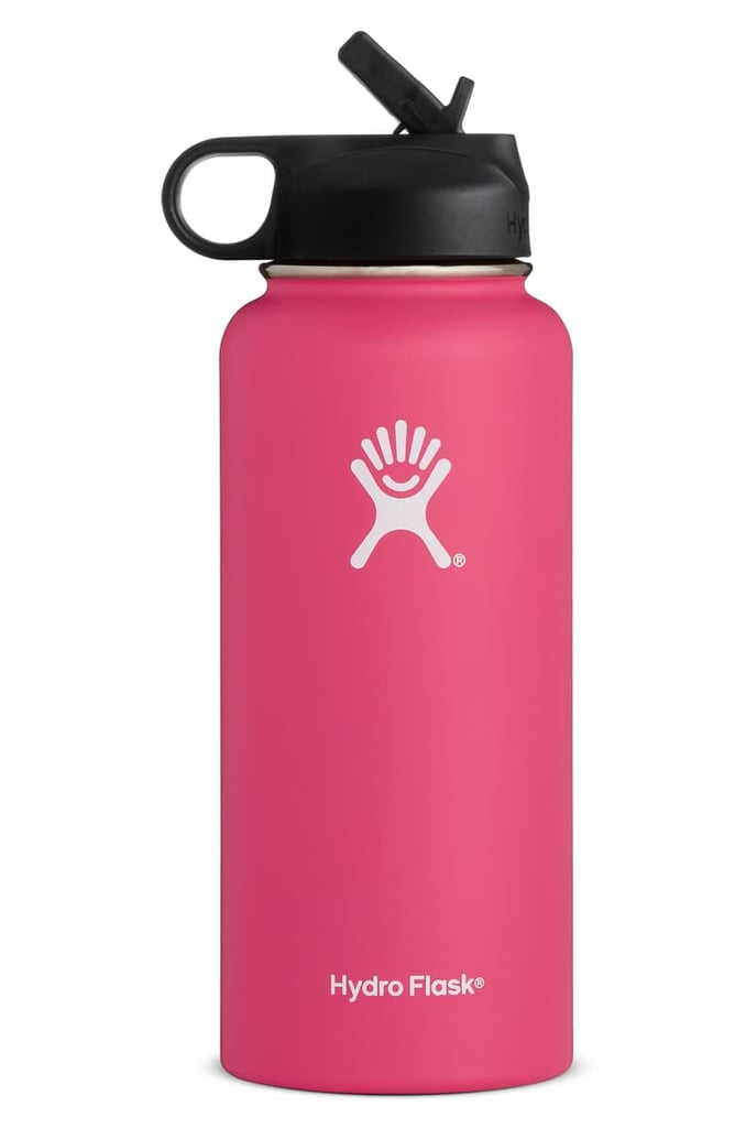 Hydro Flask Wide Mouth Bottle With Straw Lid
