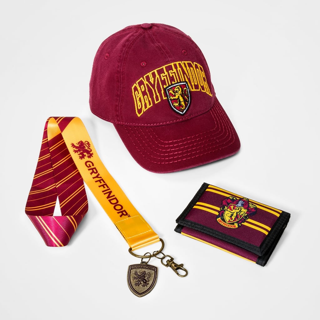 Gryffindor Hat, Wallet & Lanyard Gift Set