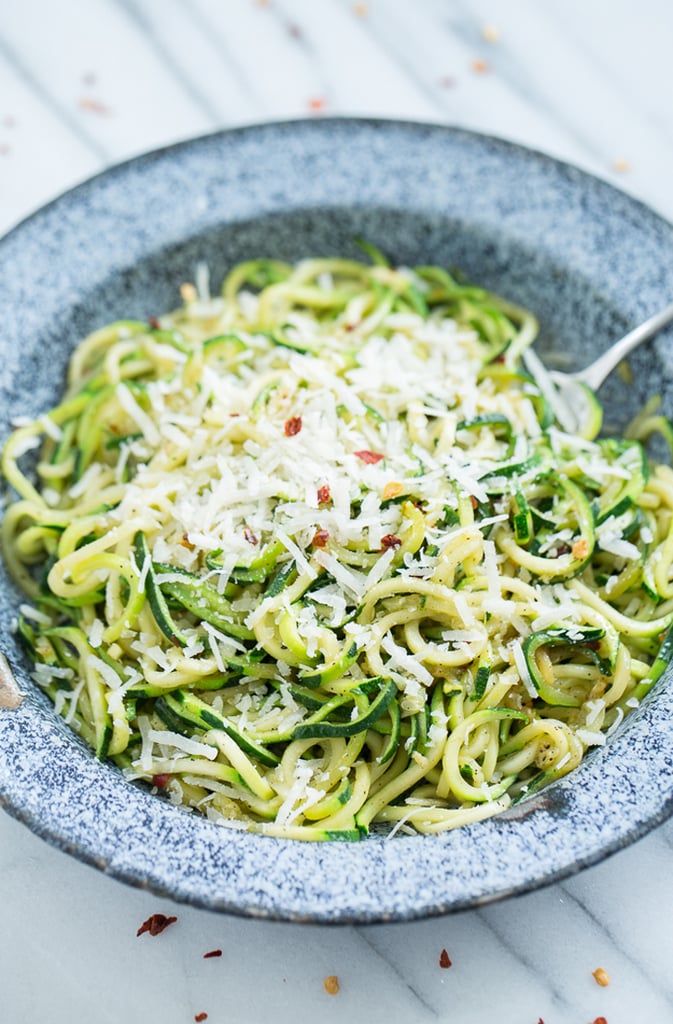 Zucchini Noodles Aglio, Olio, e Pepperoncino