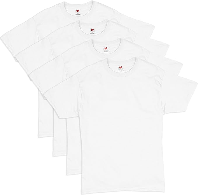 Hanes Essentials Cotton T-Shirt 6-Pack