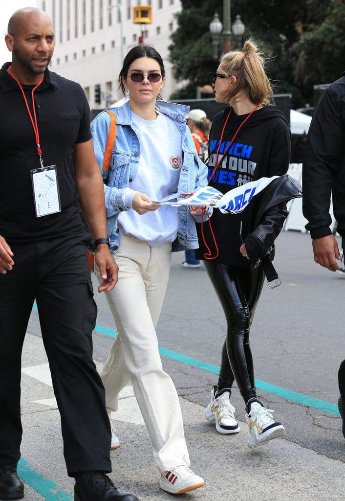 kendall jenner adidas trainers