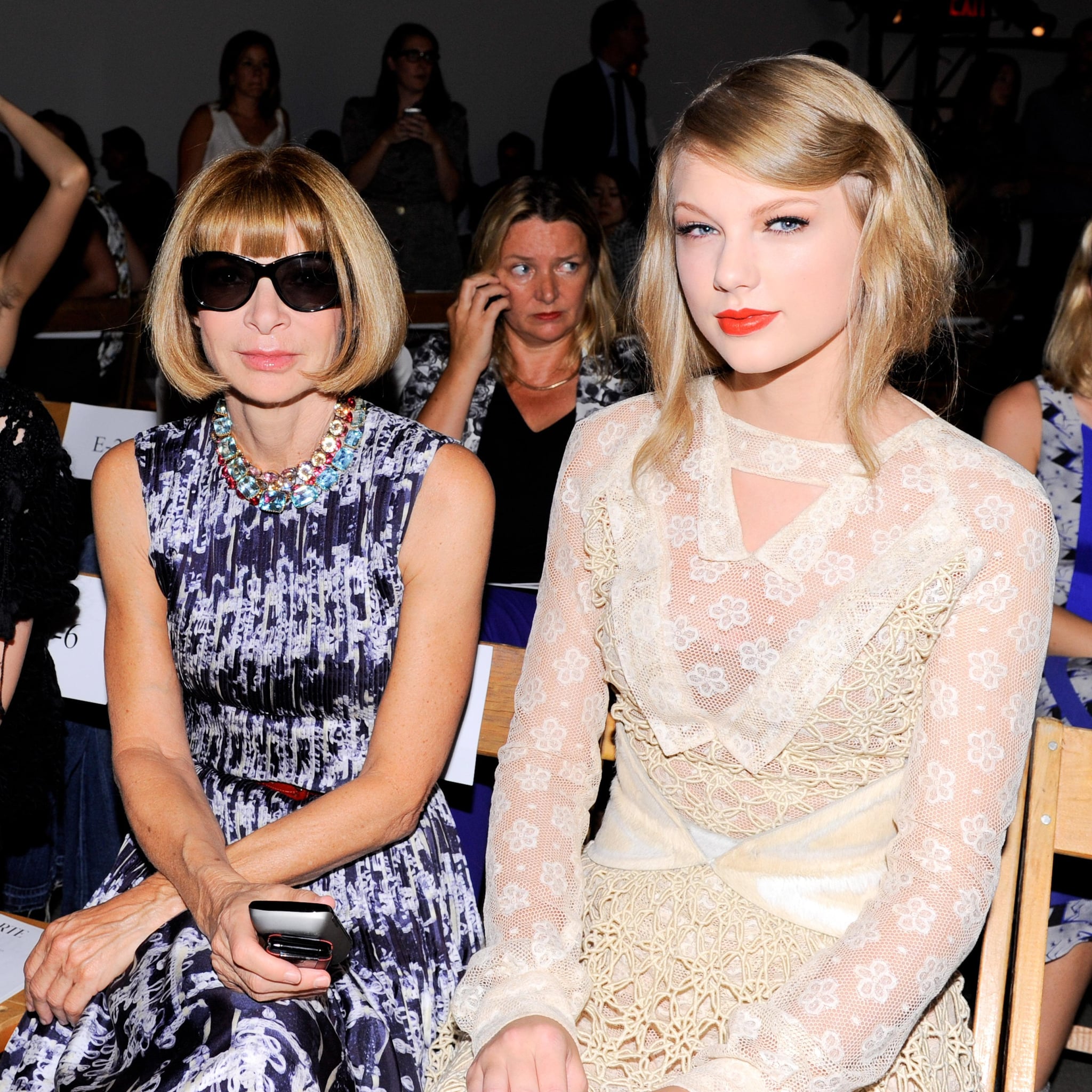 Anna Wintour We Can Only Imagine How Taylor Swift And Her Fashion Squad Will Celebrate Friendship Day Popsugar Fashion Photo 35 Is @taylorswift13 now sharing a haircut with anna wintour?