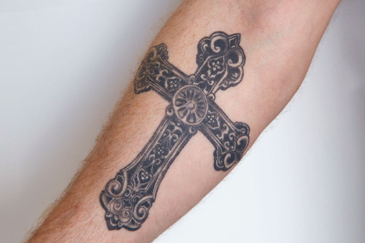 Armenian siroun Cross  Black Armenian Cross Tattoo PNG Image   Transparent PNG Free Download on SeekPNG