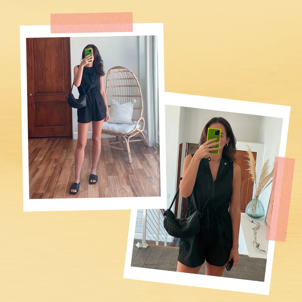 Old Navy Sleeveless Zip-Front Cargo Romper Review | POPSUGAR Fashion