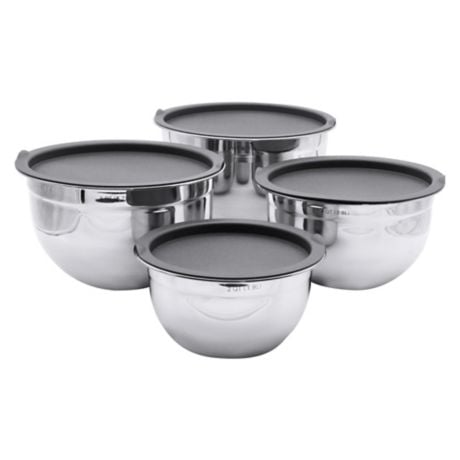 Our Table 8-Piece Stainless Steel Bowls Set