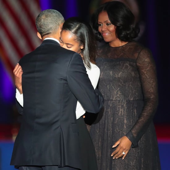 President Obama Praises Michelle and Girls in Last Speech