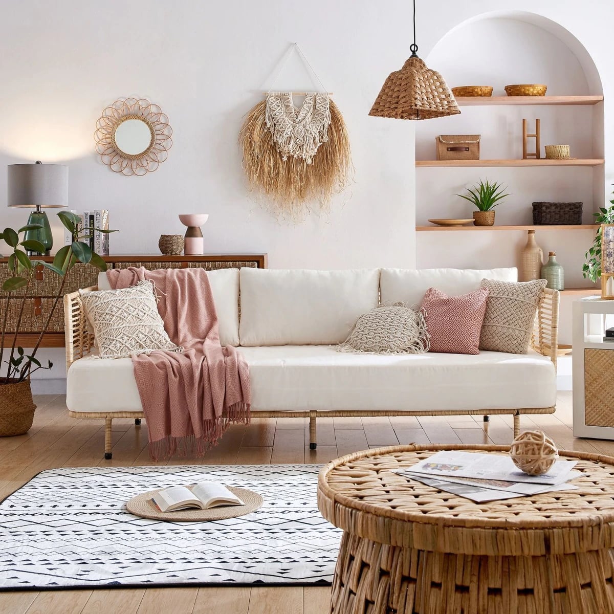 Boho chic furniture: ideas for a perfect bohemian home - Rebecca Mobili