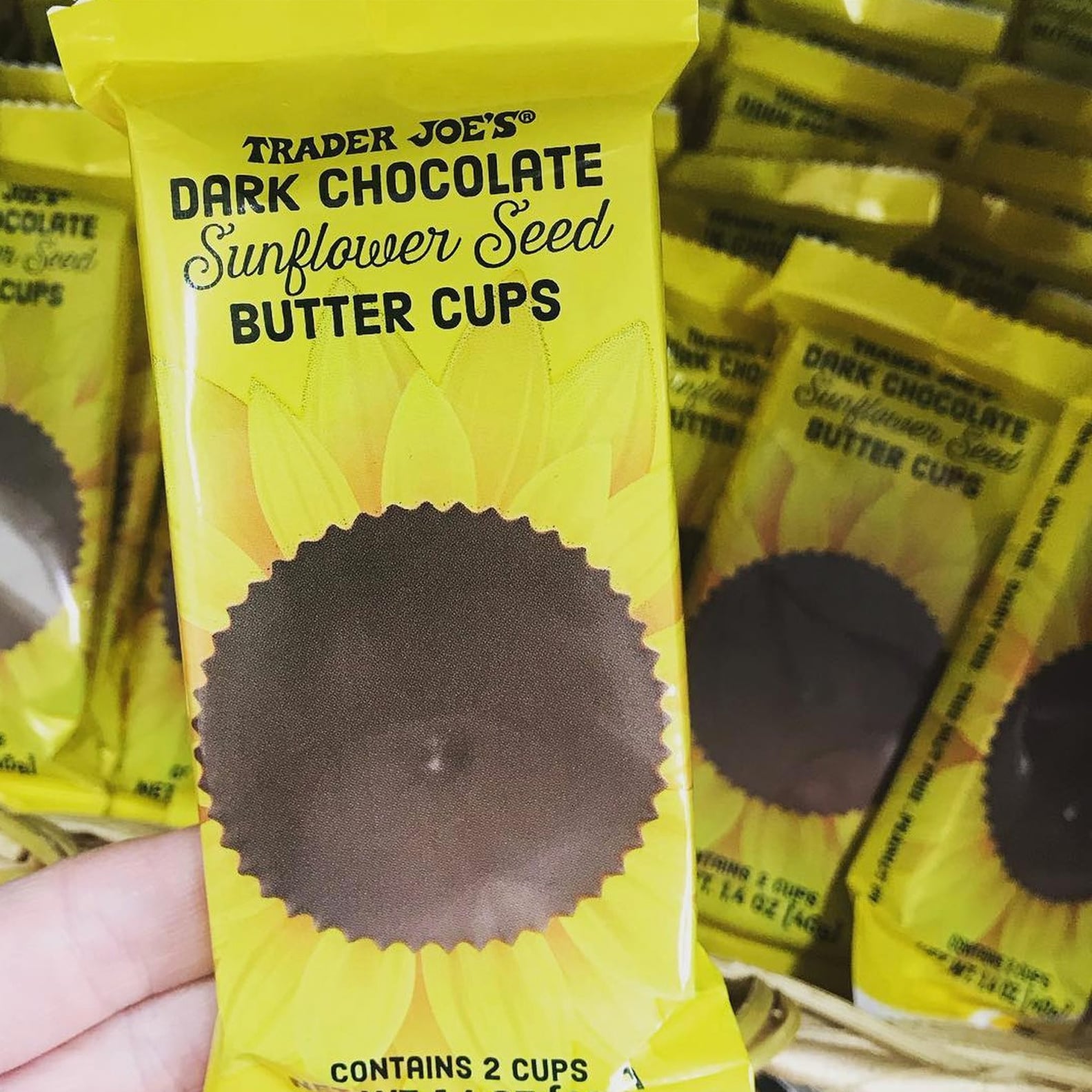 Trader Joe's Vegan Sunflower Seed Butter Cups POPSUGAR Fitness
