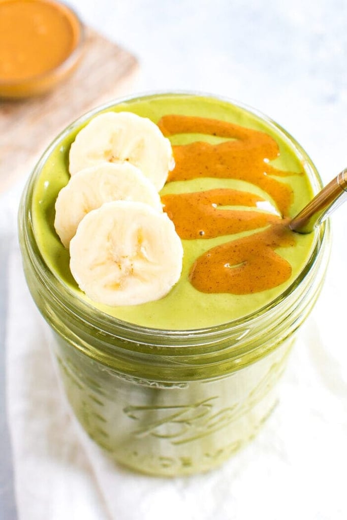 Peanut-Butter Green Smoothie