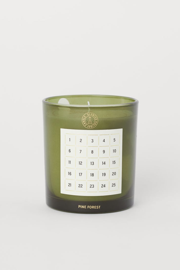 Scented Candle in Glass Holder H&M Home Holiday Decorations 2019 POPSUGAR Home Photo 41