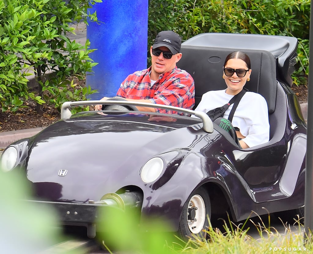 Channing Tatum and Jessie J at Disneyland Pictures May 2019