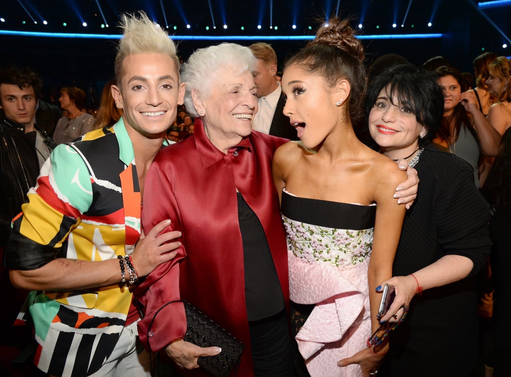 Ariana Grande's Grandmother at American Music Awards 2015