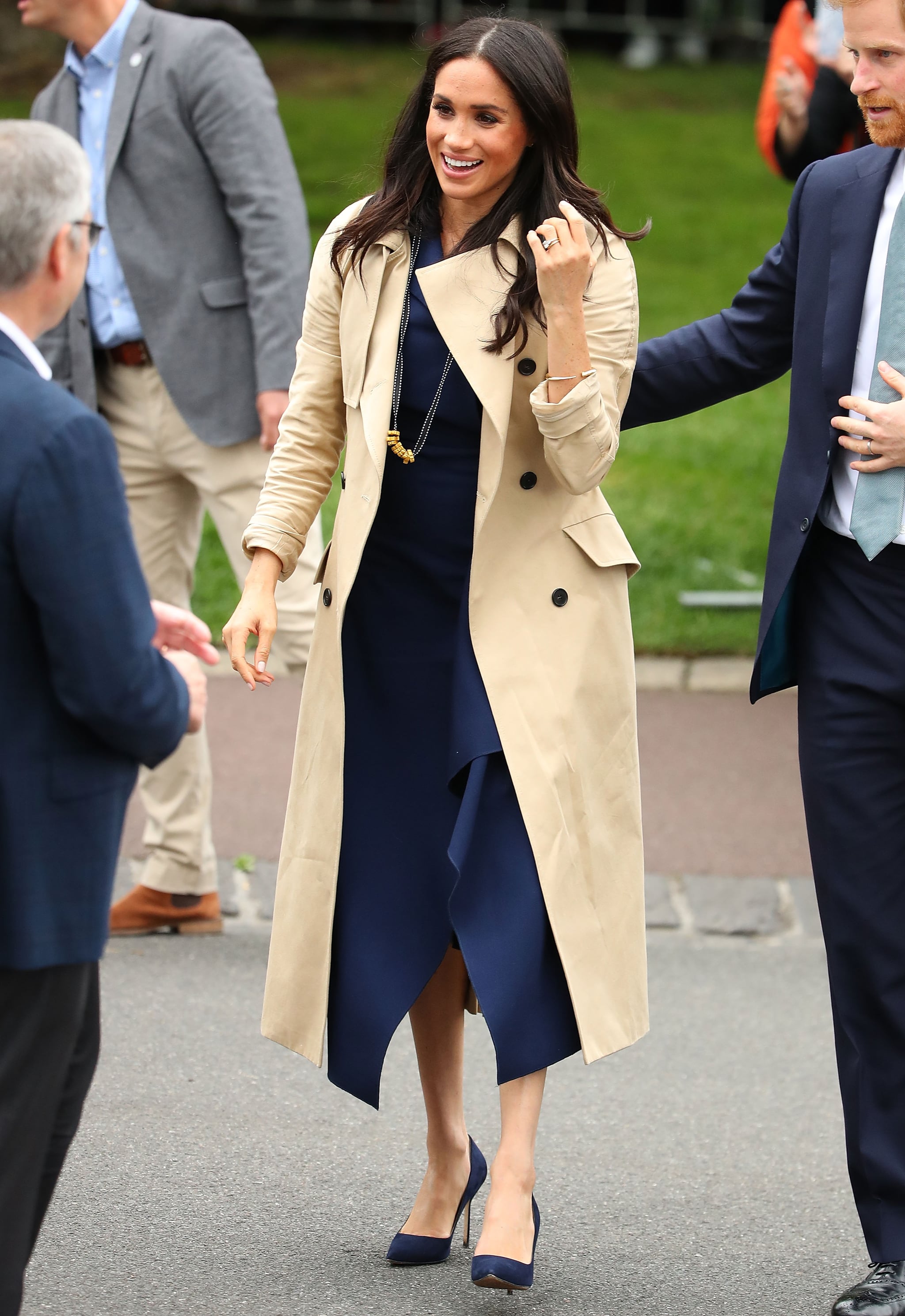 Martin grant trench coat meghan markle clearance