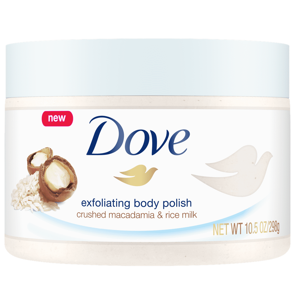 Dove Body Polish Crushed Macadamia & Rice Milk