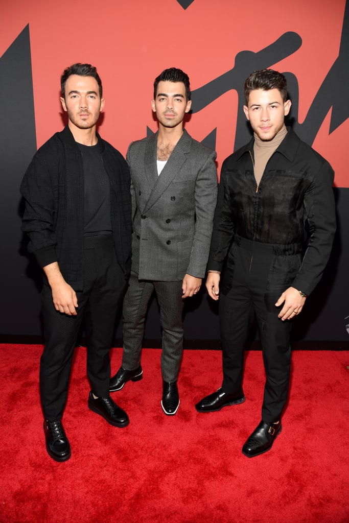 Jonas Brothers at the MTV VMAs 2019 Pictures POPSUGAR Celebrity UK
