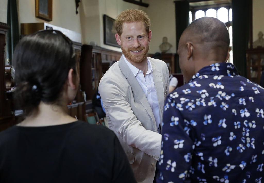 Prince Harry Meeting With Dr. Jane Goodall July 2019