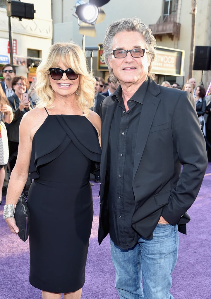 Goldie Hawn And Kurt Russell At Movie Premiere In La 2017 Popsugar Celebrity