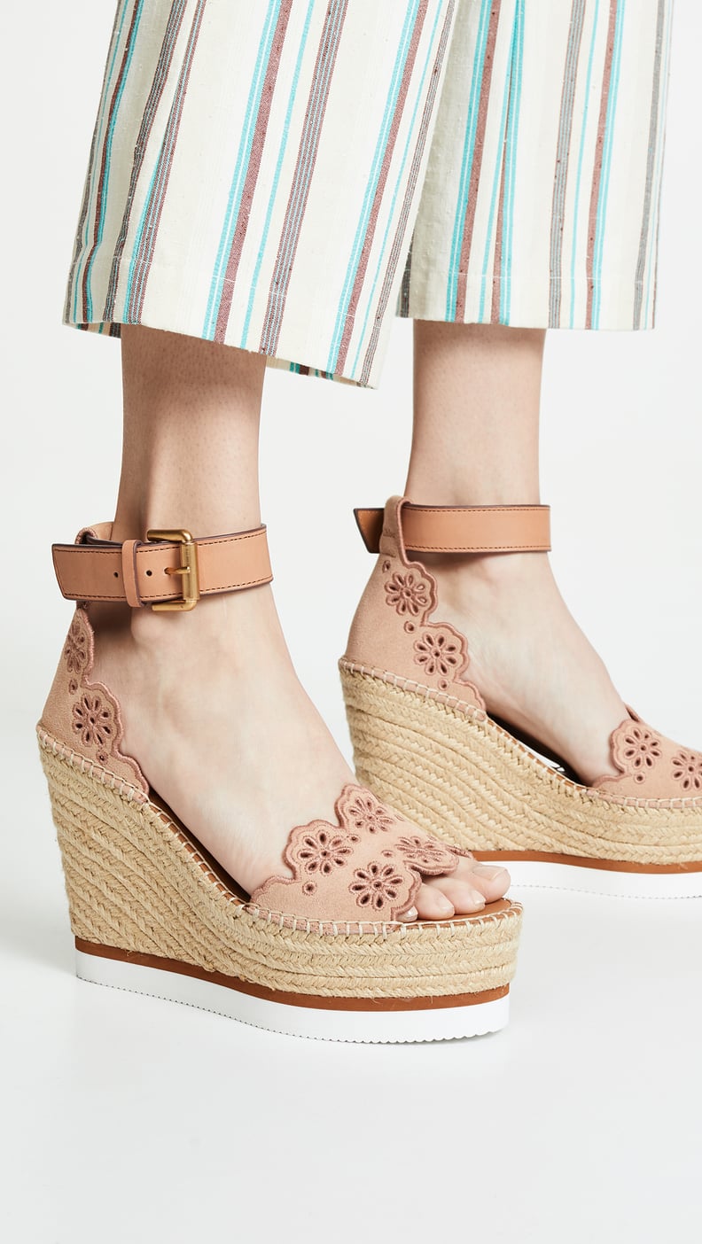 See by Chloe Glyn Wedge Espadrilles