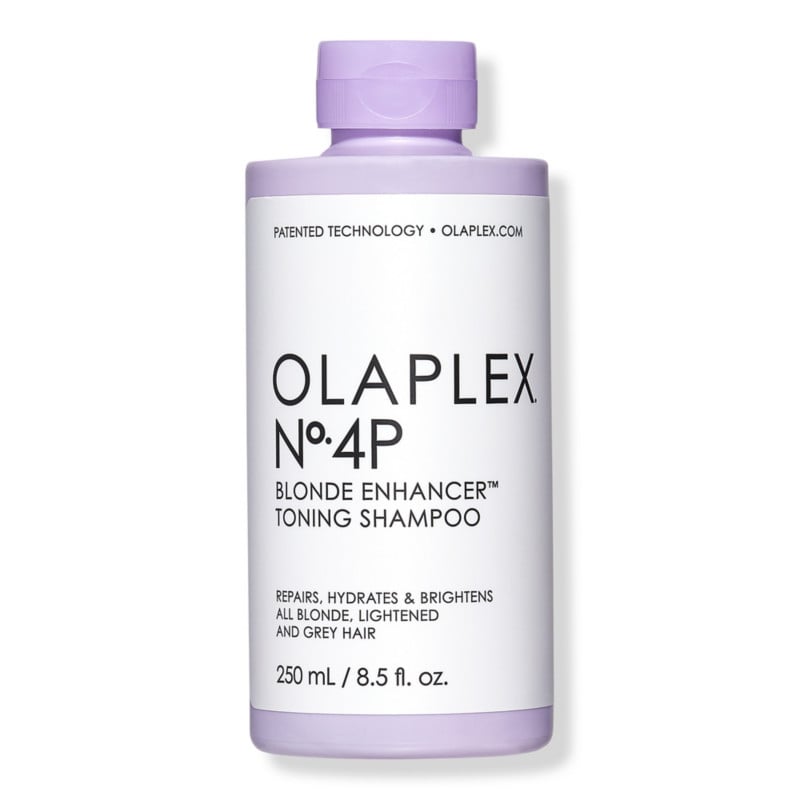 最好的病毒紫色洗发水:Olaplex 4 p金发增强剂调理香波