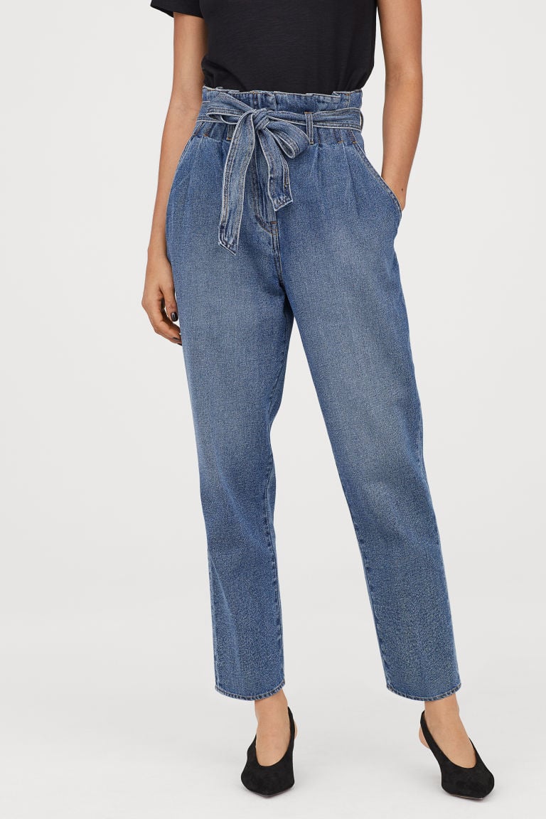 H&M Paper-Bag Jeans