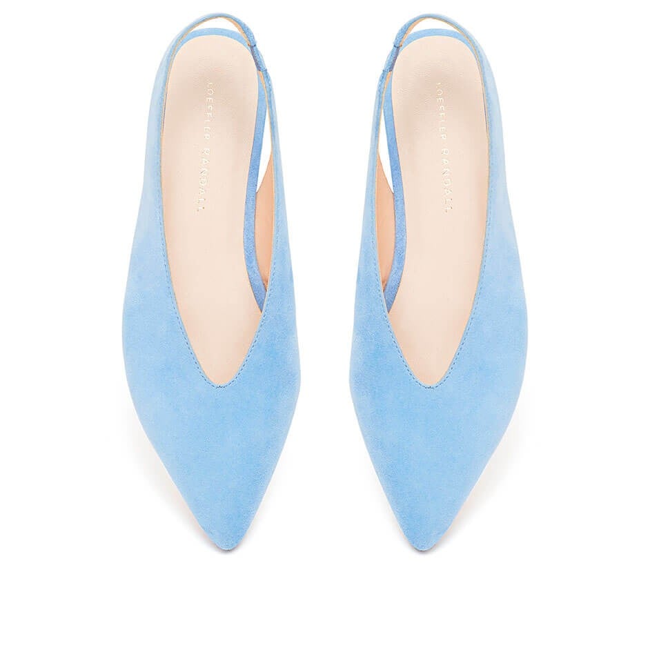 Loeffler Randall Eve Pointy Toe Slingback Flat