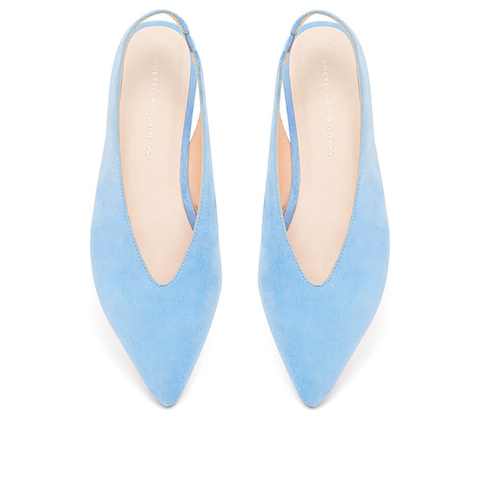 Loeffler Randall Eve Pointy Toe Slingback Flat