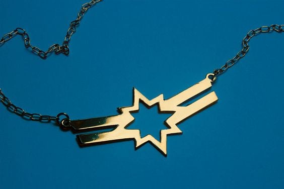 CAROL DANVERS Captain Marvel Carol Corps Inspired Necklace — 4 Colors Available ($16+)