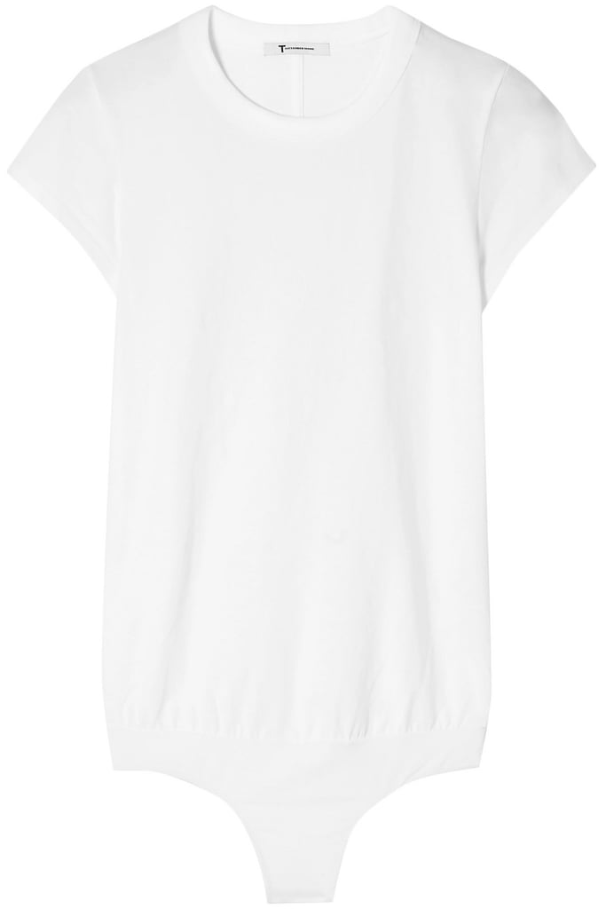 AlexanderWang.T Cotton-Jersey Bodysuit