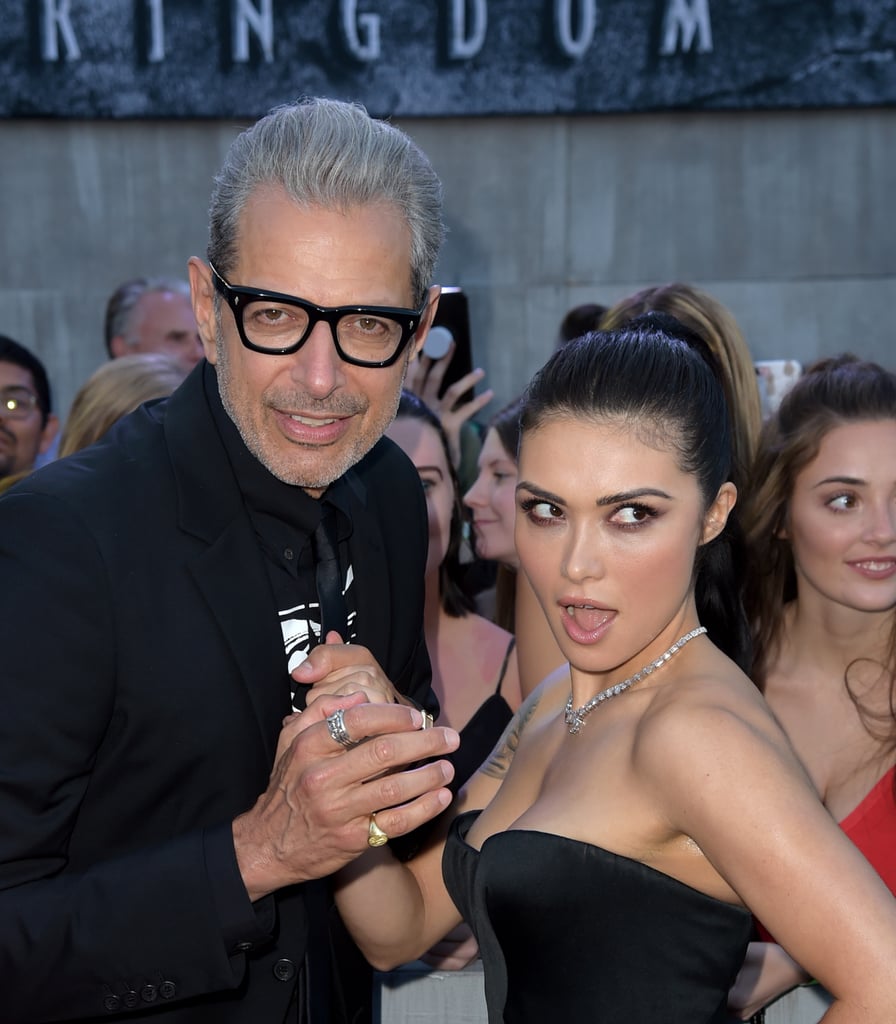 Pictured: Jeff Goldblum and Daniella Pineda