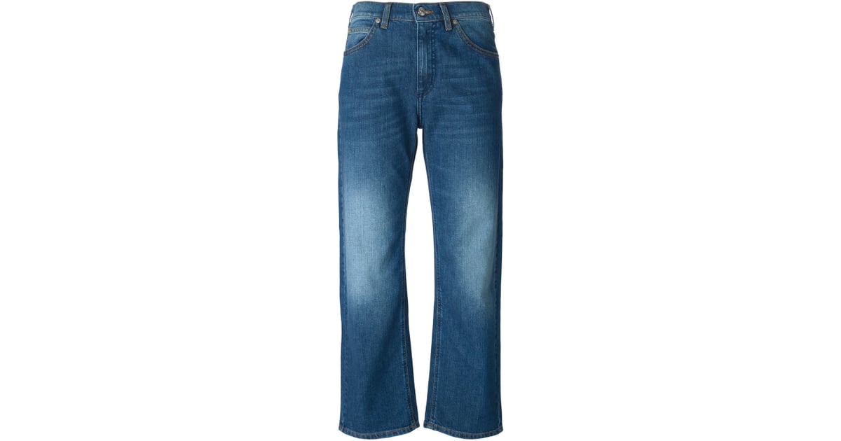 see by chloe cropped wide leg pants