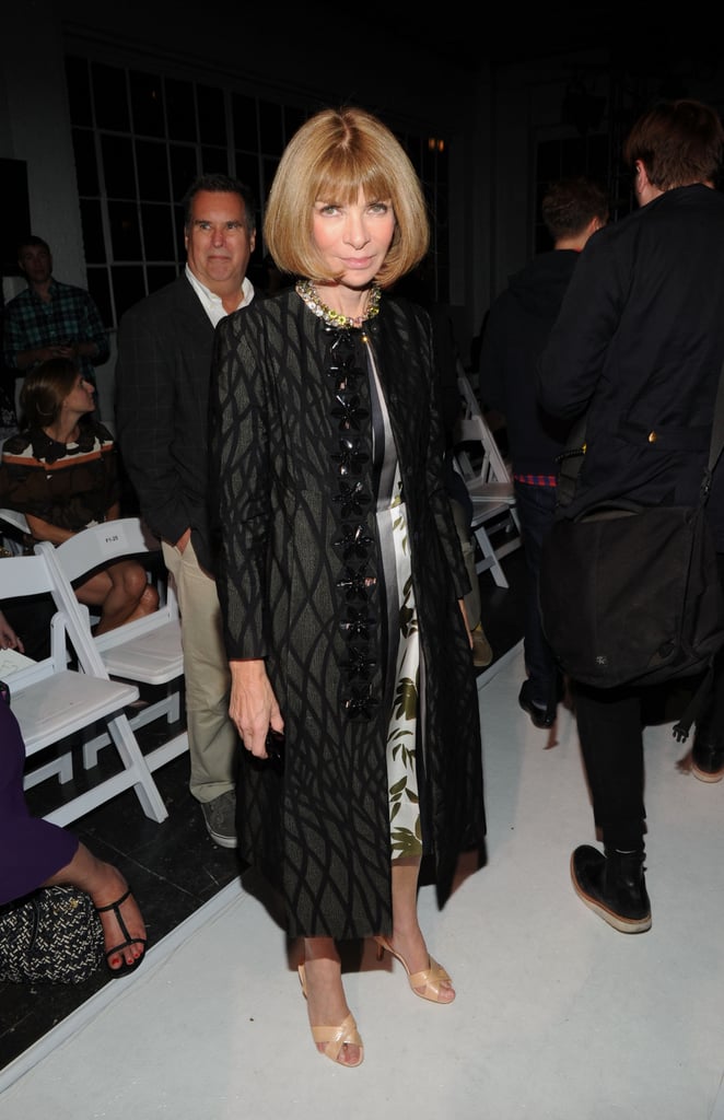 Anna Wintour was front row (naturally) for the Altuzarra show on Saturday.
Anna Wintour was front row (naturally) for the Altuzarra show on Saturday.