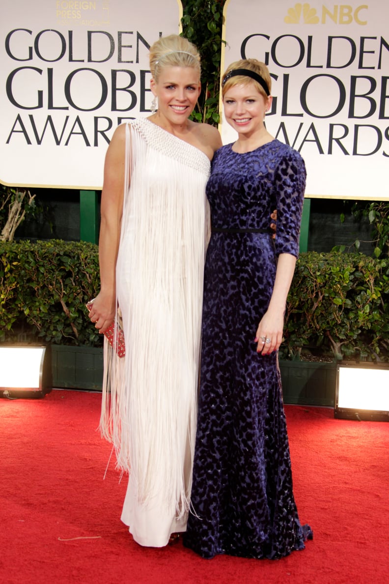 Busy Philipps and Michelle Williams at the 69th Annual Golden Globe Awards (2012)