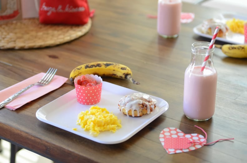 Valentine's Morning Meal Decor