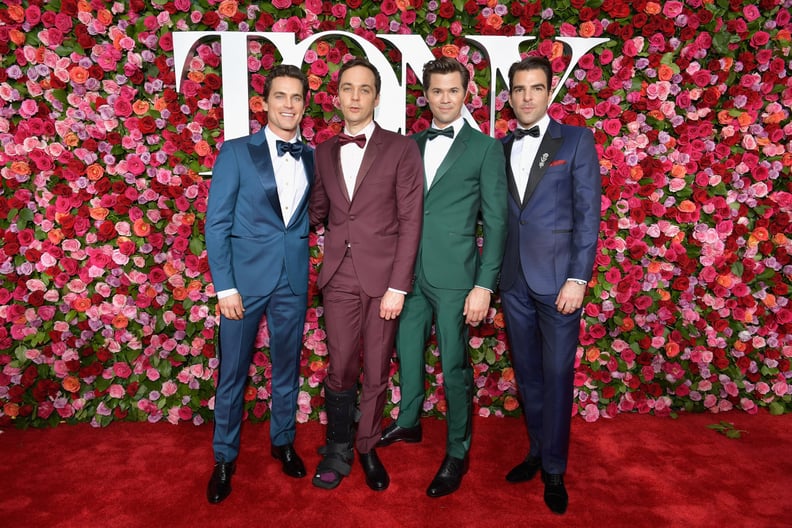 Matt Bomer, Jim Parsons, Andrew Rannells, and Zachary Quinto